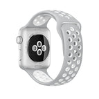 For Apple Watch Ultra 49mm / Series 8&7 45mm / SE 2&6&SE&5&4 44mm / 3&2&1 42mm / Grey White