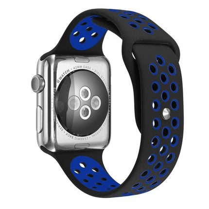Sport Silicone Watchband Standard Edition, For Apple Watch Series 7 41mm / 6 & SE & 5 & 4 40mm / 3 & 2 & 1 38mm, For Apple Watch Ultra 49mm / Series 8&7 45mm / SE 2&6&SE&5&4 44mm / 3&2&1 42mm - DealBuddy