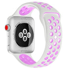 Sport Silicone Watchband Standard Edition, For Apple Watch Series 7 41mm / 6 & SE & 5 & 4 40mm / 3 & 2 & 1 38mm, For Apple Watch Ultra 49mm / Series 8&7 45mm / SE 2&6&SE&5&4 44mm / 3&2&1 42mm - DealBuddy