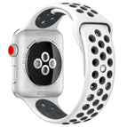 For Apple Watch Ultra 49mm / Series 8&7 45mm / SE 2&6&SE&5&4 44mm / 3&2&1 42mm / White Black