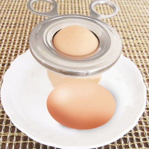 Stainless Steel Boiled Egg Shell Cutter Tool - DealBuddy