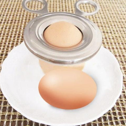 Stainless Steel Boiled Egg Shell Cutter Tool - DealBuddy