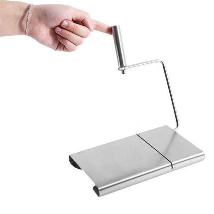 Stainless Steel Cheese Slicer Butter Cutting Board Kitchen Tools - DealBuddy