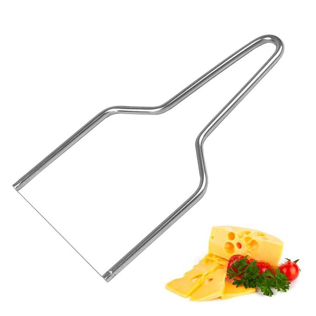 Stainless Steel Cheese Slicer Cake Cheese Cutter Kitchen Baking Tool - DealBuddy