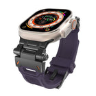 Stainless Steel Connector TPU Watch Band, For Apple Watch Series 9 45mm, For Apple Watch Ultra 49mm - DealBuddy