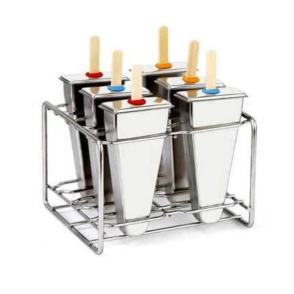 Stainless Steel DIY Ice Cream Mold Household Popsicle Ice Cream Mold - DealBuddy
