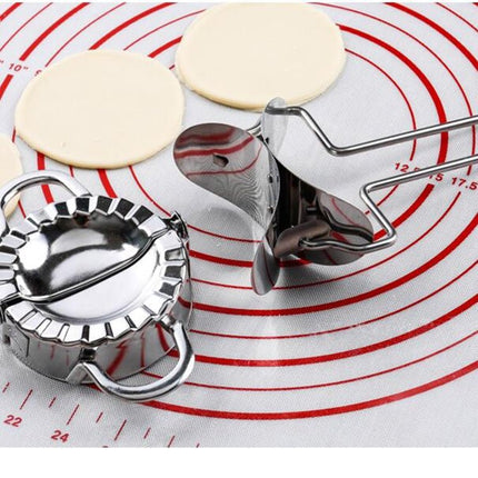 Stainless Steel Dumpling Maker Dough Cutter Dumpling Mould Kitchen Accessories Pastry Tools - DealBuddy