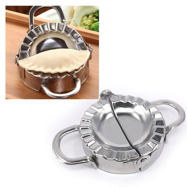 Stainless Steel Dumpling Maker Dough Cutter Dumpling Mould Kitchen Accessories Pastry Tools - DealBuddy
