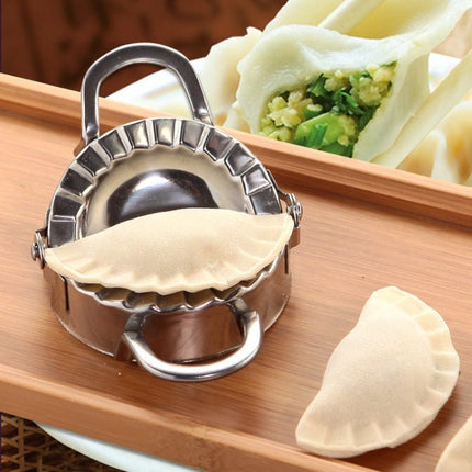 Stainless Steel Dumpling Maker Dough Cutter Dumpling Mould Kitchen Accessories Pastry Tools - DealBuddy