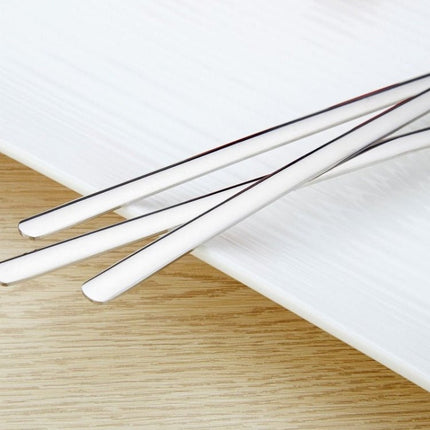Stainless Steel Long - Handled Coffee Stirring Spoon Ice Cream Spoon - DealBuddy