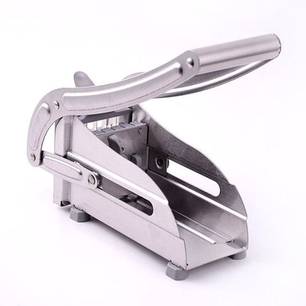 Stainless Steel Manual French Fries Slicer Potato Chipper Chip Cutter Chopper Maker - DealBuddy