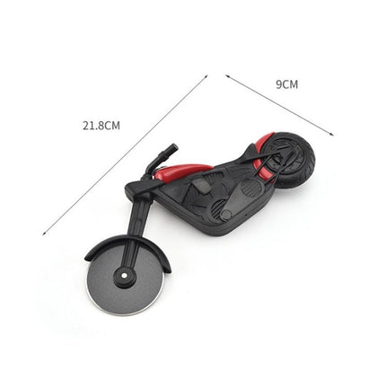 Stainless Steel Motorcycle Shape Pizza Cutter Roller Cutting Pizza Tool - DealBuddy