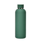 Stainless Steel Outdoor Matte Water Bottle Portable Sports Water Cup Rubber Paint Insulation Cup - DealBuddy