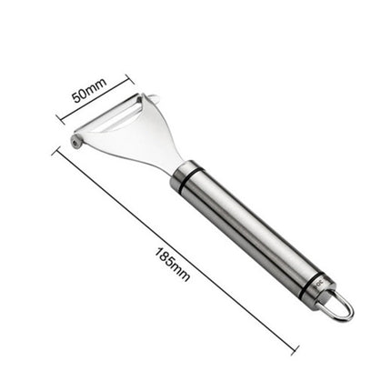 Stainless Steel Peeler Fruit Knife Planer Multi - function Kitchen Scraper Potato Peeling Knife - DealBuddy