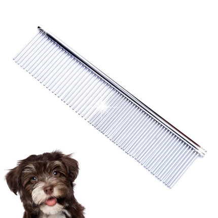 Stainless Steel Pet Comb Pet Hair Comb, Specification: XL, XS, M, L, XL - DealBuddy