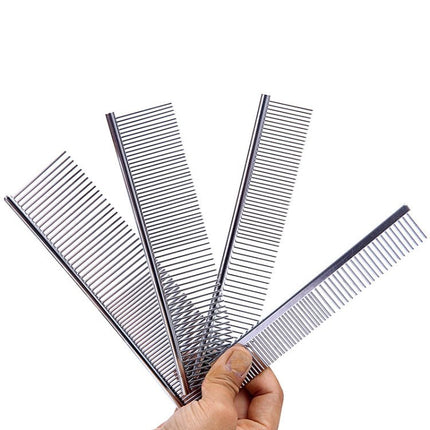 Stainless Steel Pet Comb Pet Hair Comb, Specification: XL, XS, M, L, XL - DealBuddy