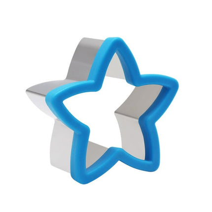 Stainless Steel Sandwiches Bread Cutting Model With Guards Fruits Vegetable Cookie Mould - DealBuddy