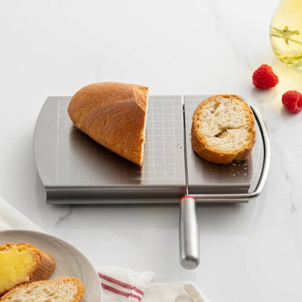 Stainless Steel Scale Cheese Slicer Kitchen Tools Bread Divider - DealBuddy