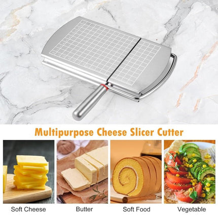 Stainless Steel Scale Cheese Slicer Kitchen Tools Bread Divider - DealBuddy