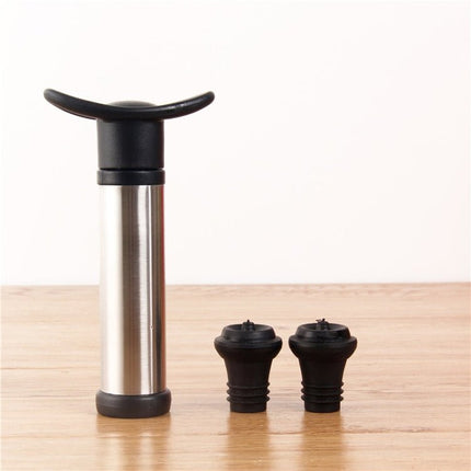 Stainless Steel Wine Stopper Champagne Stopper Red Wine Vacuum Pump - DealBuddy