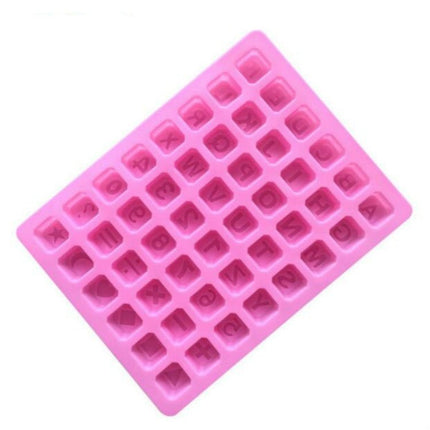 Stars Shape English Alphabet Silicone Chocolate Mold DIY Ice Handmade Soap Mold - DealBuddy