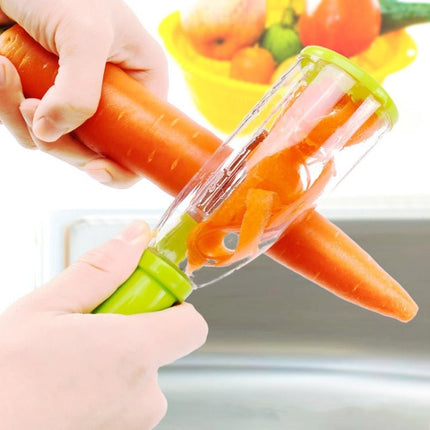 Storage Type Peeling Knife With Storage Box Planer Peeling Knife Household Fruit Multifunctional Peeler - DealBuddy