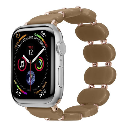 Stretch Resin Watch Band, For Apple Watch SE 2023 44mm, For Apple Watch SE 2023 40mm, For Apple Watch Ultra 2 49mm, For Apple Watch Series 9 45mm, For Apple Watch Series 9 41mm, For Apple Watch Ultra 49mm - DealBuddy