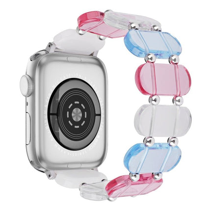 Stretch Resin Watch Band, For Apple Watch SE 40mm, For Apple Watch SE 44mm, For Apple Watch 6 40mm, For Apple Watch Series 6 44mm, For Apple Watch Series 5 44mm, For Apple Watch Series 5 40mm - DealBuddy