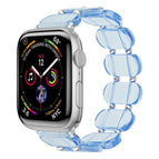 For Apple Watch SE 44mm / Transparent Blue