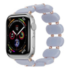 Stretch Resin Watch Band, For Apple Watch Series 4 44mm, For Apple Watch Series 4 40mm, For Apple Watch Series 3 38mm, For Apple Watch Series 3 42mm, For Apple Watch Series 2 42mm, For Apple Watch Series 2 38mm - DealBuddy