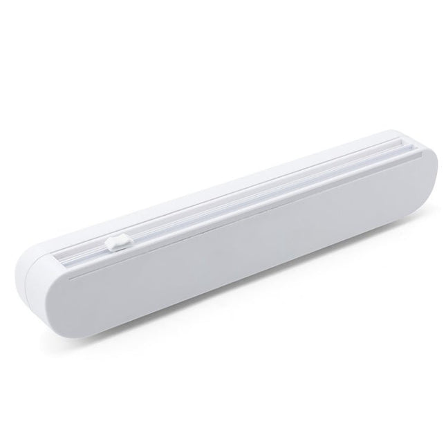 Suction Cup Type Cling Film Cutter Household Plastic Wrap Adjustable Storage Cutting Box - DealBuddy