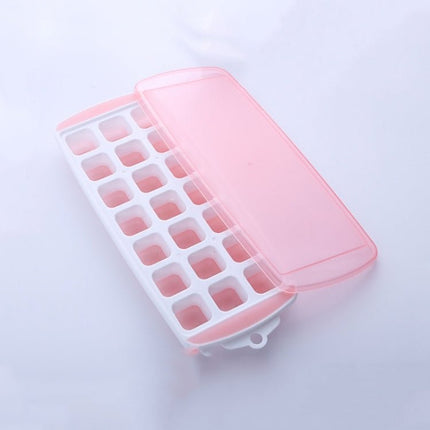 Summer 21 Grid Cool Home - made Ice Cube Ice Box Mould with Lid - DealBuddy