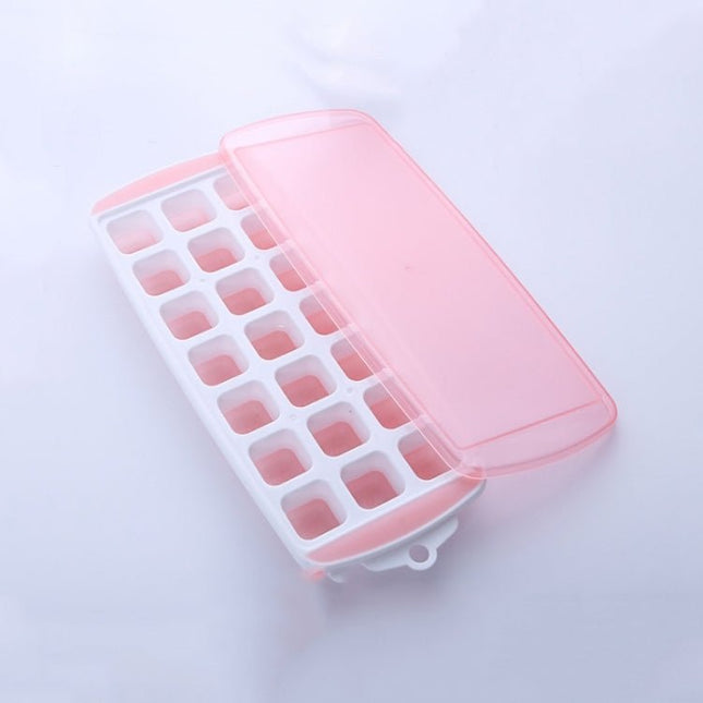 Summer 21 Grid Cool Home - made Ice Cube Ice Box Mould with Lid - DealBuddy