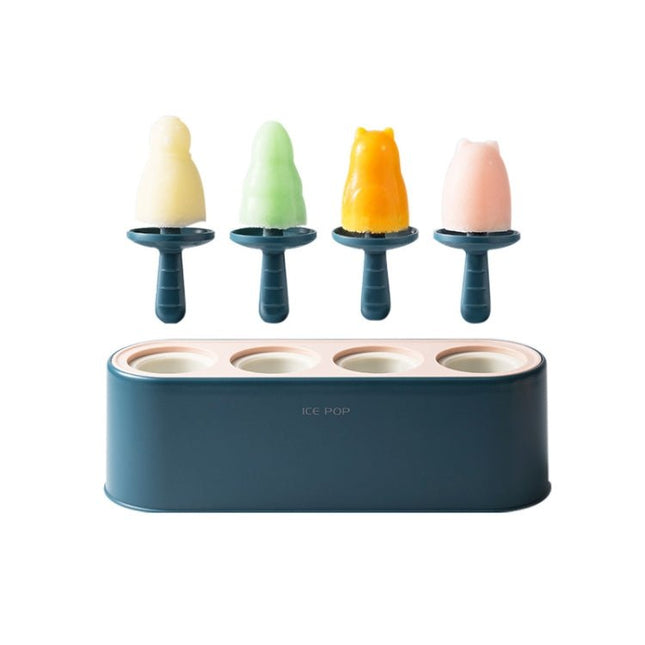 Summer Homemade Ice Cream Popsicle Mold Refrigerator Quick Freezer Popsicle Making Box - DealBuddy