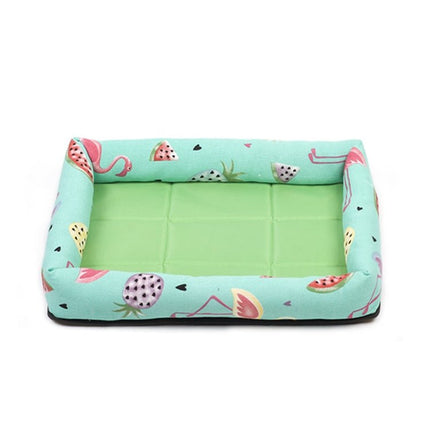 Summer Pet Non - removable Side Dog Mat Pet Bed, S 45X35X6cm, M 53X40X6cm, L 65X55X8cm, XL 83X66X8cm - DealBuddy