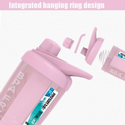 TC - 1801 Milkshake Cup Plastic Fitness Sports Water Cup Shaking Cup - DealBuddy