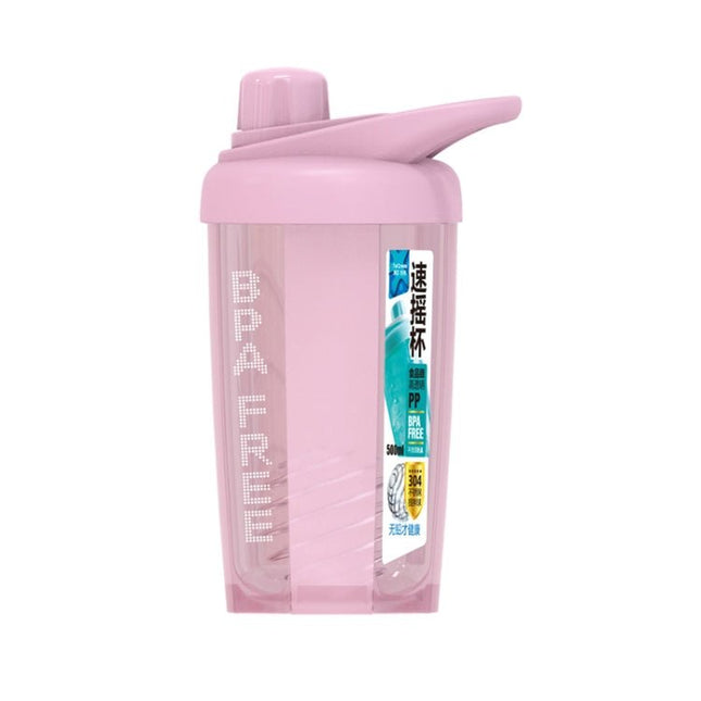 TC - 1801 Milkshake Cup Plastic Fitness Sports Water Cup Shaking Cup - DealBuddy
