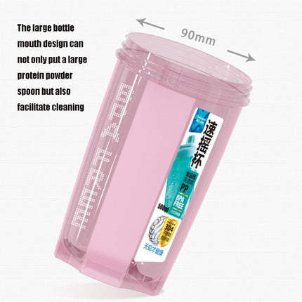 TC - 1801 Milkshake Cup Plastic Fitness Sports Water Cup Shaking Cup - DealBuddy