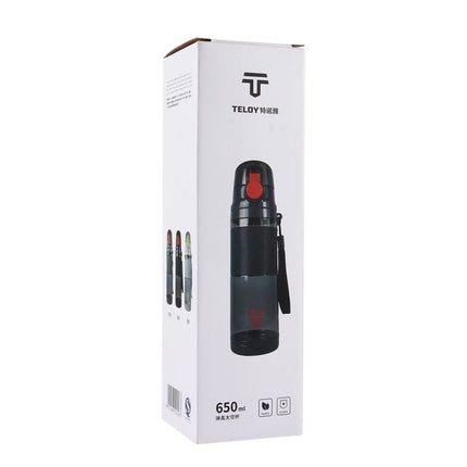 Teloy TNY - 9601 650ML Portable Snap Cap Space Cup Bottle, Applicative Water Temperature: ﹣20 ~ 120 Celsius Degrees - DealBuddy