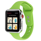 Thin Silicone Double Buckle Replacement Wrist Strap, For Apple Watch 5 & 4 44mm / 3 & 2 & 1 42mm - DealBuddy