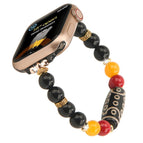 For Apple Watch 46mm / 49mm / 45mm / 44mm / 21-eyed Dzi Bead