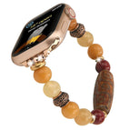 For Apple Watch 42mm / 41mm / 40mm / 38mm / Three-Nine Eye Antique Yellow