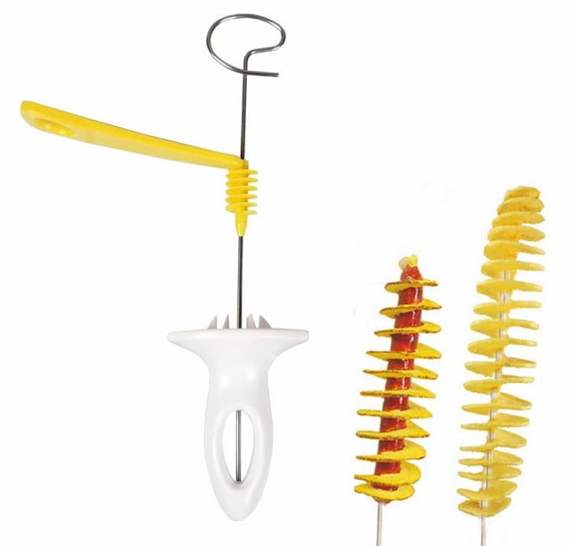 Tornado Potato Spiral Cutter Slicer Potato Chips Cooking Tools - DealBuddy