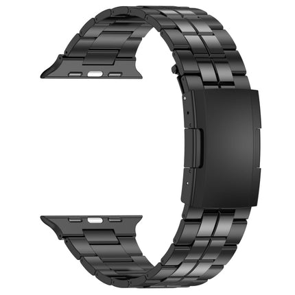 Tortoise Buckle Titanium Steel Watch Band, For Apple Watch SE 2023 44mm, For Apple Watch SE 2023 40mm, For Apple Watch Ultra 2 49mm, For Apple Watch Series 9 45mm, For Apple Watch Series 9 41mm, For Apple Watch Ultra 49mm, For Apple Watch Series 8 41mm... - DealBuddy