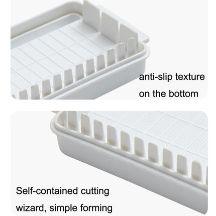 Transparent Large Capacity Butter Cut Storage Box - DealBuddy