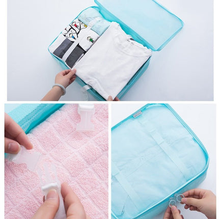 Travel Storage Bag Set Folding Storage Bag, 10 In 1 - DealBuddy