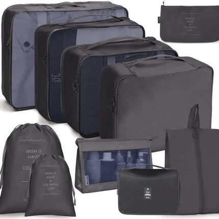 Travel Storage Bag Set Folding Storage Bag, 10 In 1 - DealBuddy