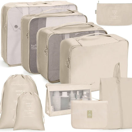 Travel Storage Bag Set Folding Storage Bag, 10 In 1 - DealBuddy