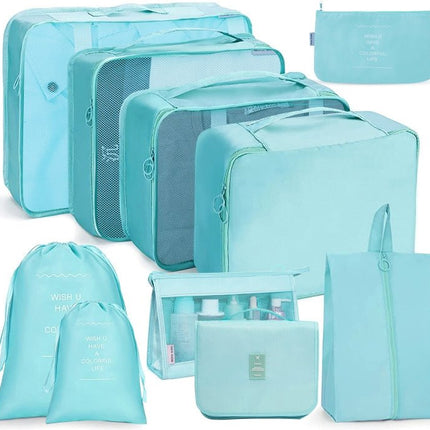 Travel Storage Bag Set Folding Storage Bag, 10 In 1 - DealBuddy