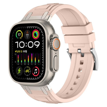 Triple - Layer Armour Silicone Watch Band, For Apple Watch 49mm / 46mm / 45mm / 44mm, For Apple Watch 42mm / 41mm / 40mm / 38mm - DealBuddy